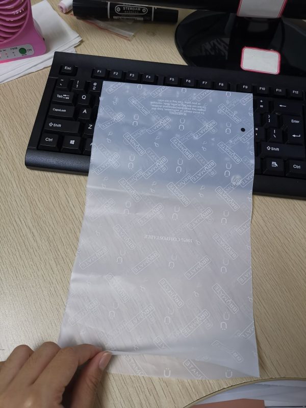 biodegradable clothing bag