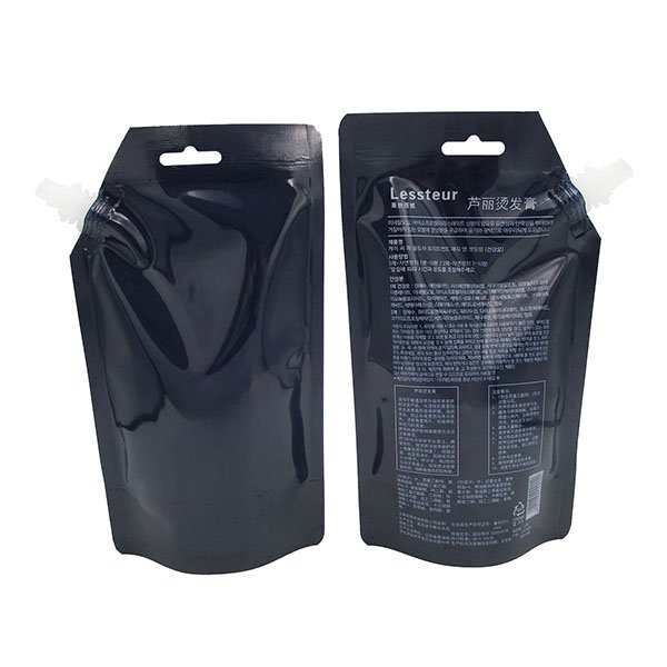 Oem Manufacturers Oil Plastic Beverage Doypack Stand Up With side Cap Flip For Milk Spout Pouch