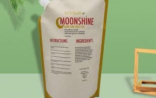 kraft paper spout pouch