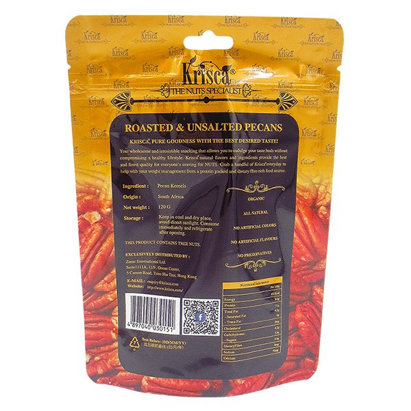 Zipper Pouch Packaging Laminated Mylar Ziplock Bag