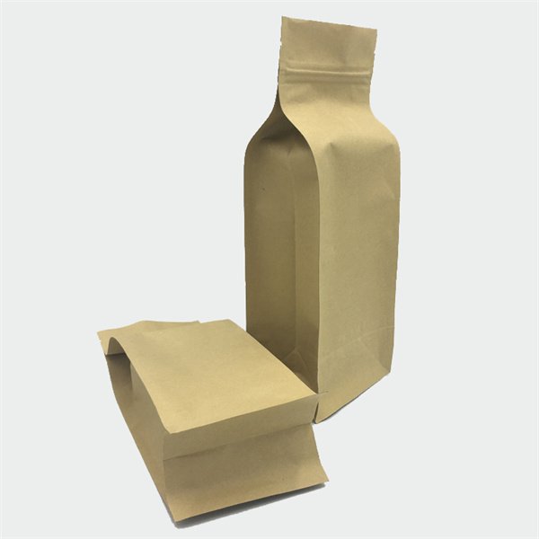 plain paper bags wholesale Specializing in the production of food bags, pet bags, etc., 17+ years of experience manufacturers-Dongguan Jiamei Packaging Products Co., LTD block bottom kraft bags