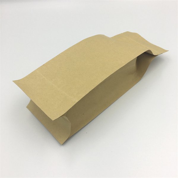 plain paper bags wholesale Specializing in the production of food bags, pet bags, etc., 17+ years of experience manufacturers-Dongguan Jiamei Packaging Products Co., LTD block bottom kraft bags