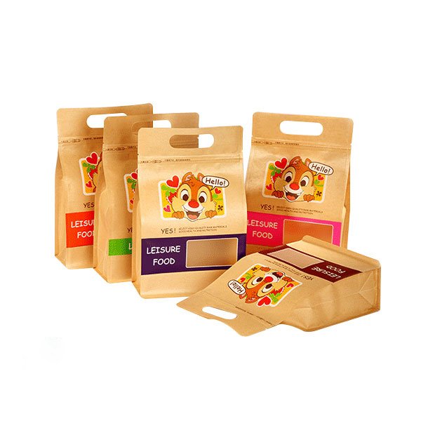 block bottom paper bags