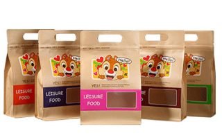 block bottom paper bags