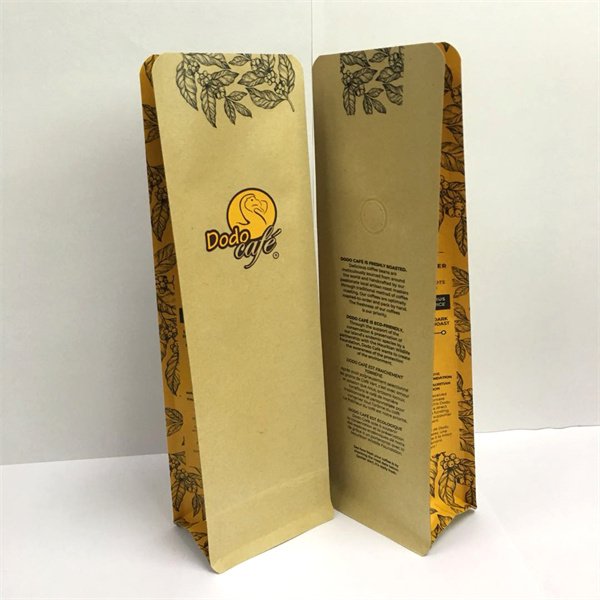 kraft block bottom paper bags Specializing in the production of food bags, pet bags, etc., 17+ years of experience manufacturers-Dongguan Jiamei Packaging Products Co., LTD flat bottom coffee bags