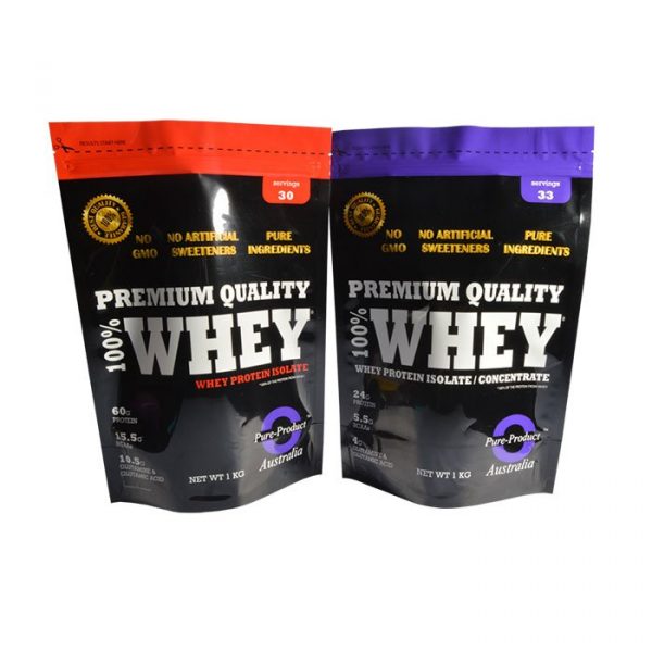 Whey Protein Pouch Stand Up Bag