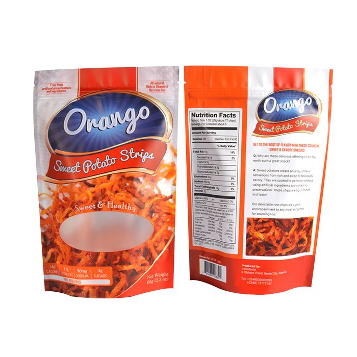 Stand Up Aluminium Bag With Zip Lock Specializing in the production of food bags, pet bags, etc., 17+ years of experience manufacturers-Dongguan Jiamei Packaging Products Co., LTD Stand Up Aluminium Bag With Zip Lock