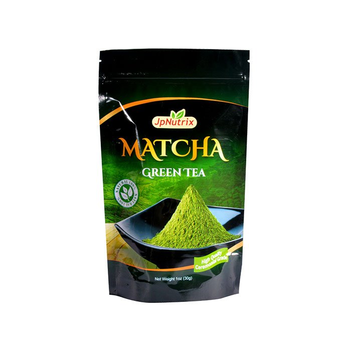 Stand Up Pouch Matcha Tea Packaging Bags