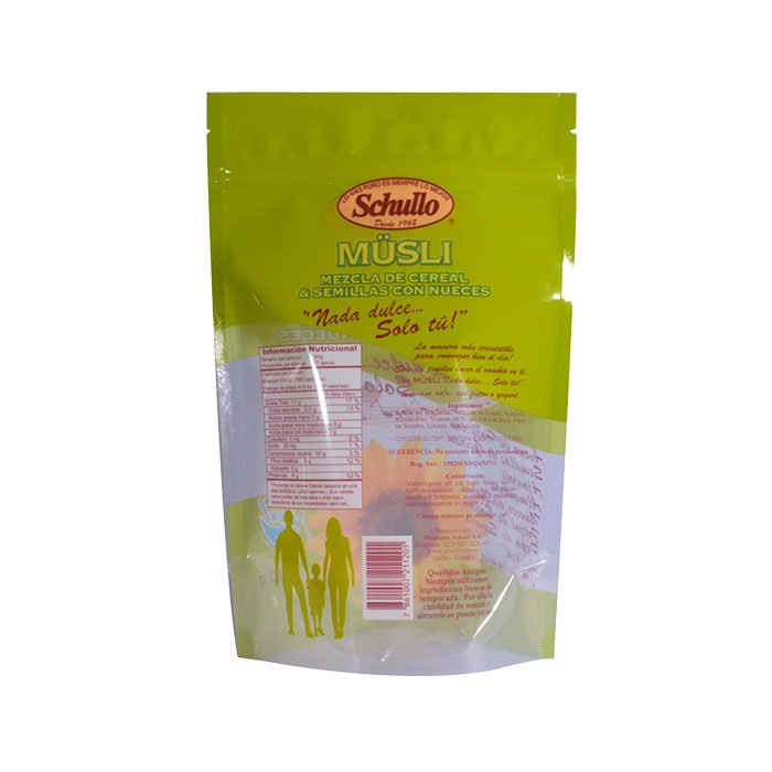 Stand up pouch for seeds packaging bags