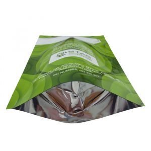 Candy packaging bag with ziplock