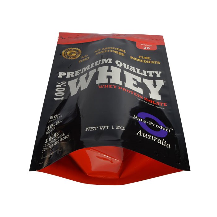 Whey Protein Pouch Stand Up Bag Specializing in the production of food bags, pet bags, etc., 17+ years of experience manufacturers-Dongguan Jiamei Packaging Products Co., LTD Whey Protein Pouch Stand Up Bag