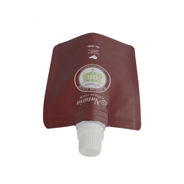 Custom Japan Design 50ml Mylar Foil Plastic Packaging Spout Bags For travel Hair Shampoo