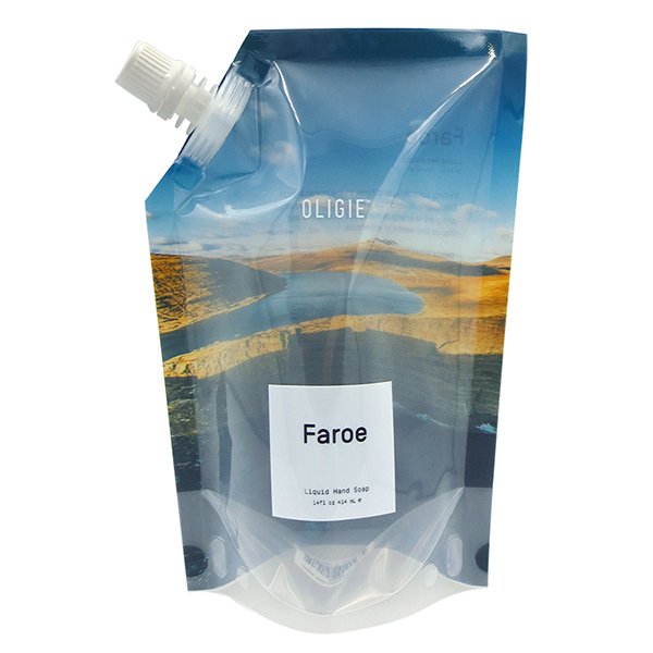 Custom reusable clear front inner printing liquid hand soap refill spout pouch packaging bags