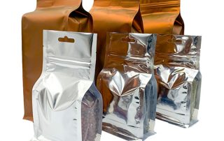 flat bottom coffee pouch