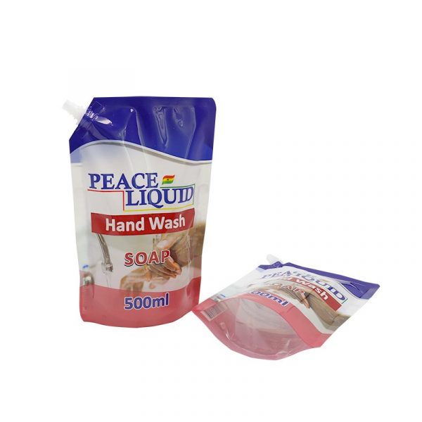 Spout pouch for Hand sanitizer packaging wholesale