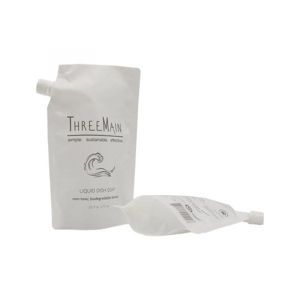 Custom logo Plastic Packing Bags 100ml 200ml Spout Pouch for fruit juice manufacturers