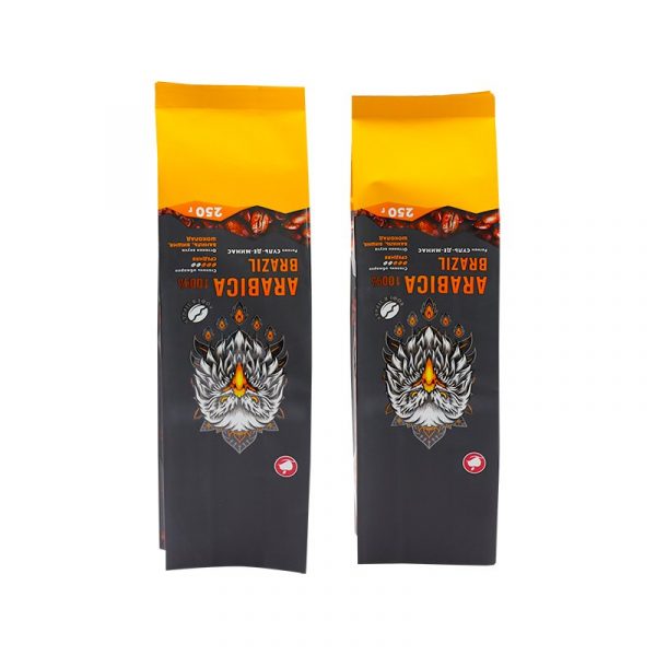 Custom Bags Side Gusset Moisture Proof Coffee Bag Pouch stand up pouch tea Packaging Bags