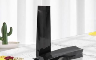 Side gusset coffee bag