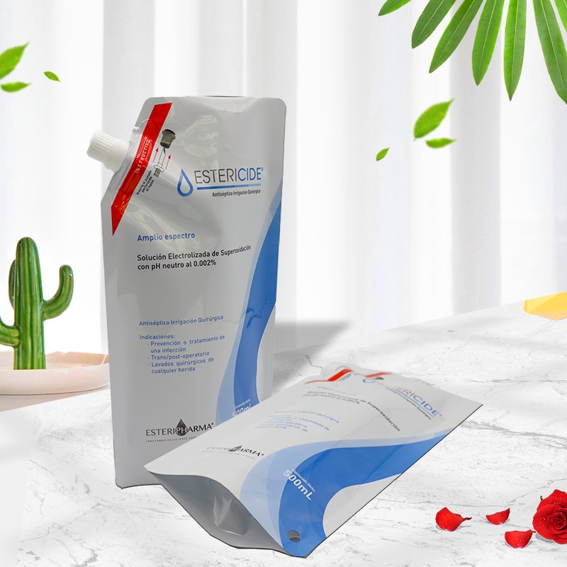 Spouted stand up pouch Spouted stand up pouch