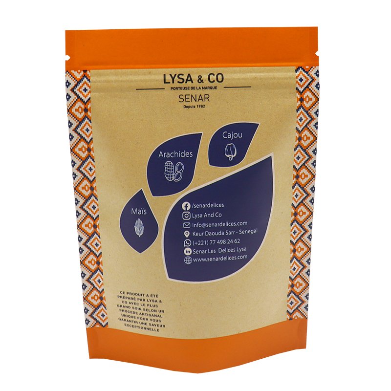 biodegradable stand up pouch